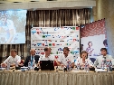 Пресс-конференция, посвященная окончанию велогонки "Россия - от моря к морю"